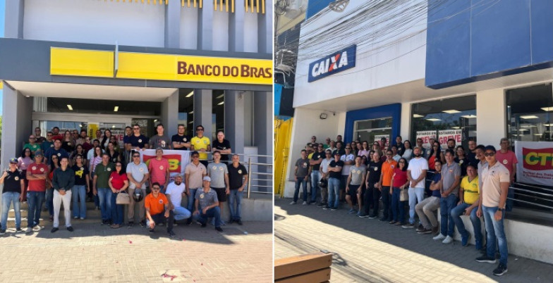 Greve forte no BB e Caixa na Bahia e Sergipe