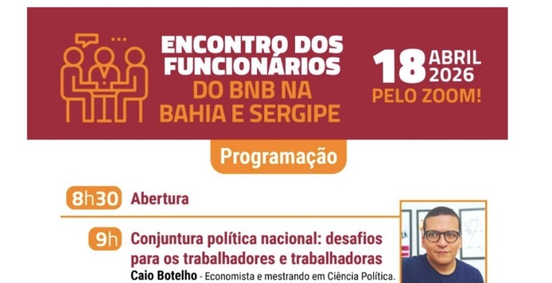 CONFIRA A PROGRAMAÇÃO DO ENCONTRO DOS FUNCIONÁRIOS DO BNB NA BAHIA E SERGIPE img 7026