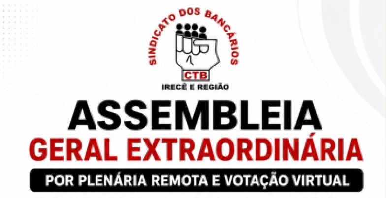 Hoje tem plenária dos Bancários da Bahia e Sergipe plenaria