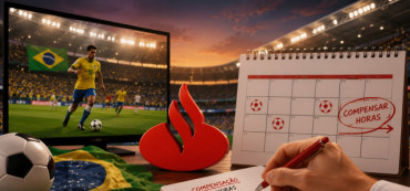 Santander frustra trabalhadores e impõe compensação de horas nos dias de jogos da Seleção santander